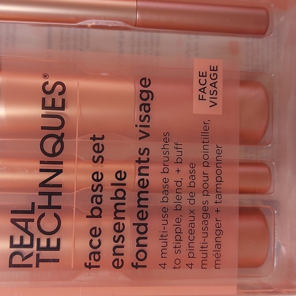 NWT, Real Techniques Set of Face Base brushes to stipple, blend, buff - Picture 3 of 5
